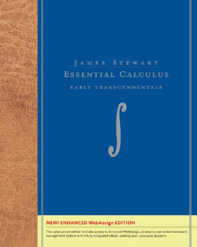Essential calculus: early transcendentals