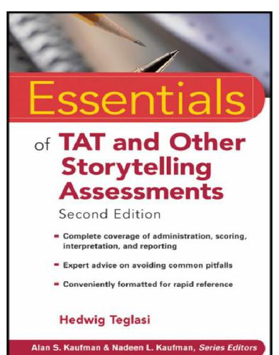 Essentials of TAT and Other Storytelling Assessments