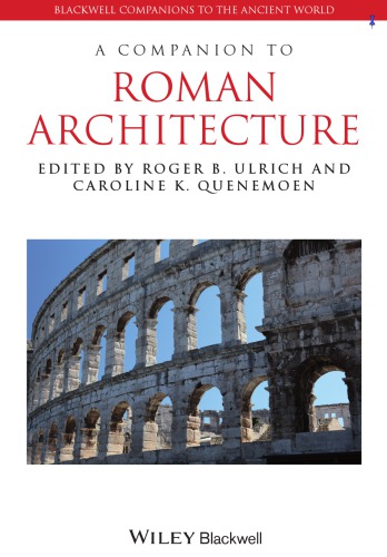 A companion to Roman architecture