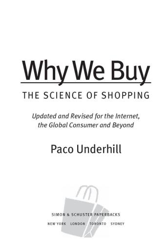Why We Buy: The Science Of Shopping