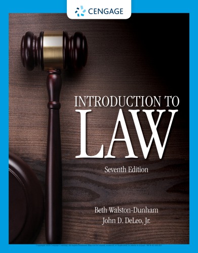 Introduction to law