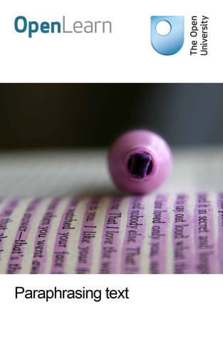 Paraphrasing text