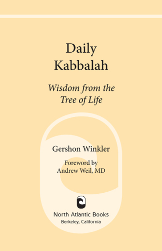 Daily kabbalah: wisdom from the tree of life