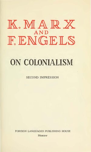 On Colonialism