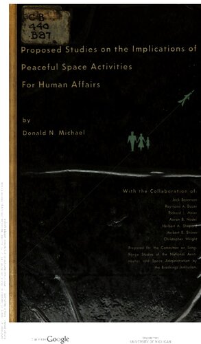 Proposed Studies on the Implications of Peaceful Space Activities for Human Affairs