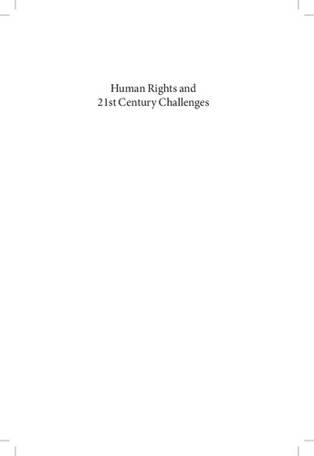 Human rights and 21st century challenges : poverty, conflict, and the environment