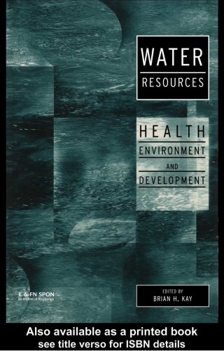 Water Resources: Health, Environment and Development
