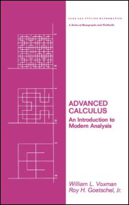 Advanced Calculus: An Introduction to Modern Analysis