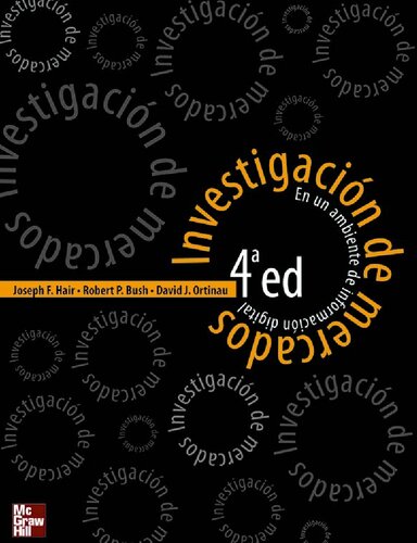 Investigación de mercados en un ambiente de información digital