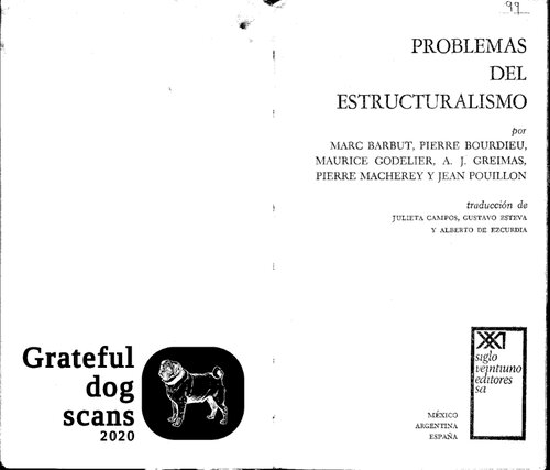 Problemas del Estructuralismo