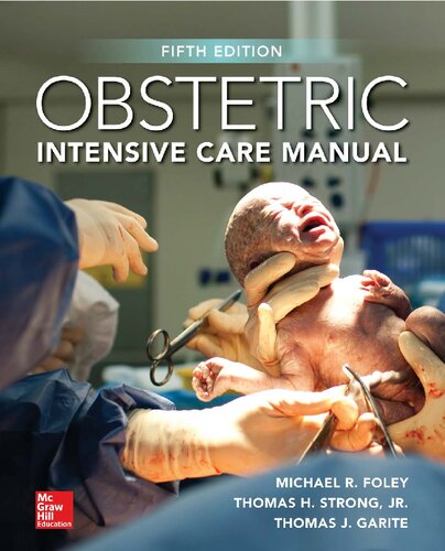 Obstetric intensive care manual