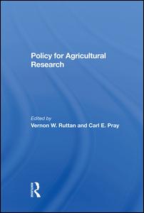 Policy For Agricultural Research