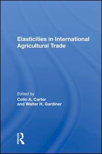 Elasticities In International Agricultural Trade