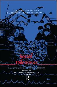 Social Dilemmas: Theoretical Issues and Research Findings