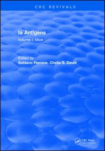 Ia Antigens: Volume I: Mice