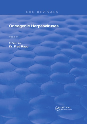 Oncogenic Herpesviruses: Volume 2