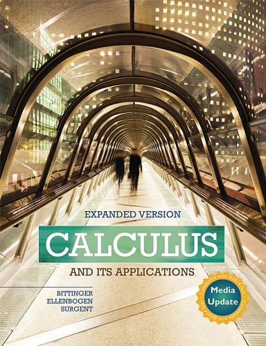 Calculus and its applications: expanded version: media update