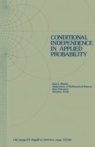 Conditional independence in applied probability