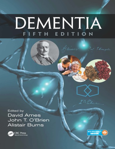Dementia edited by David Ames, John O'Brien, Alistair Burns