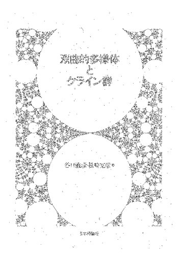 双曲的多様体とクライン群