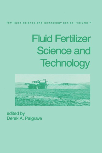 Fluid fertilizer science and technology