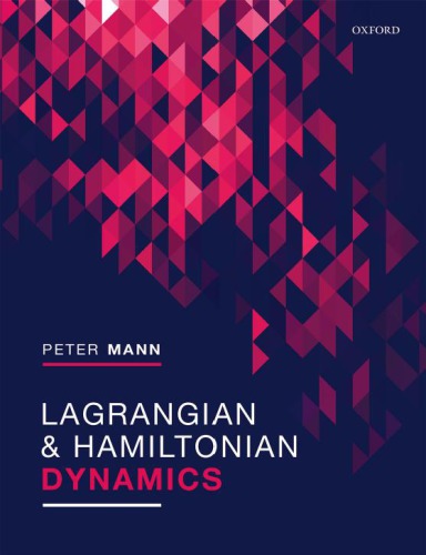 Lagrangian and Hamiltonian dynamics