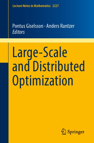 Large-scale and distributed optimization