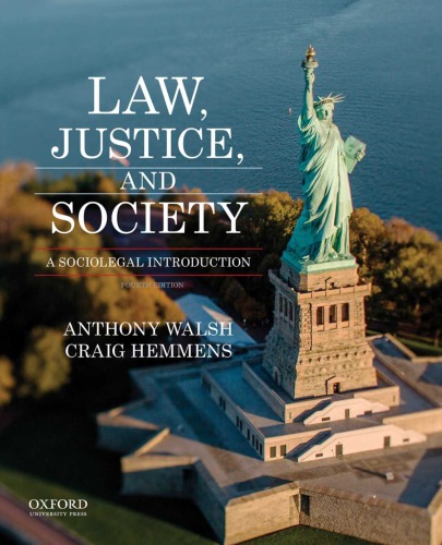 Law, justice, and society: a sociolegal introduction