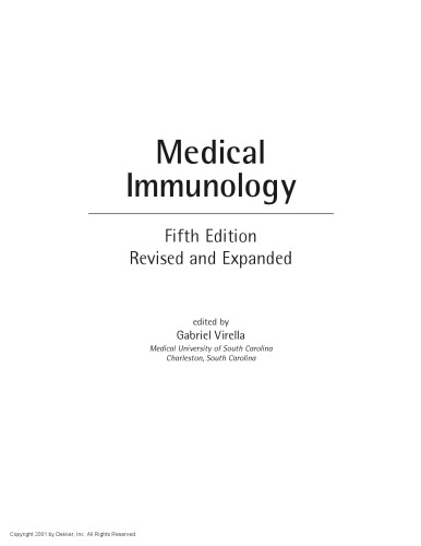 Medical immunology