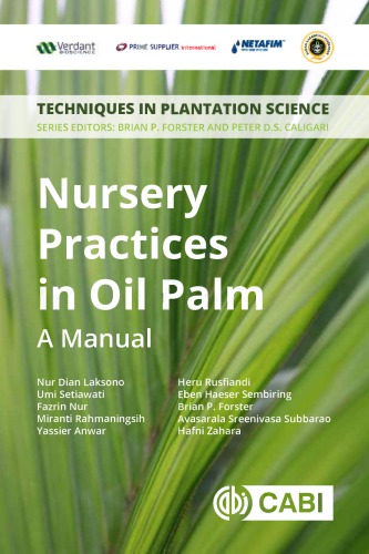 Nursery practices in oil palm: a manual
