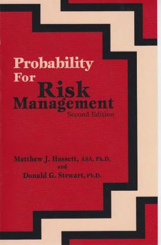 Probability for risk management