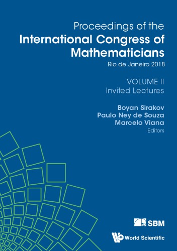 ICM-2018, Rio de Janeiro: Proceedings, Vol.2