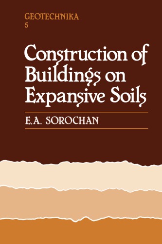 Construction of buildings on expansive soils