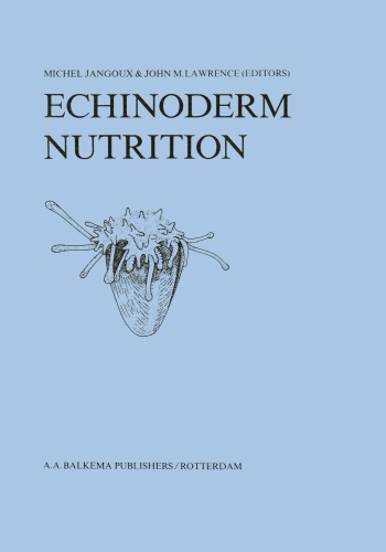 Echinoderm nutrition