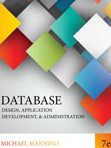 Database design, application development, and administration