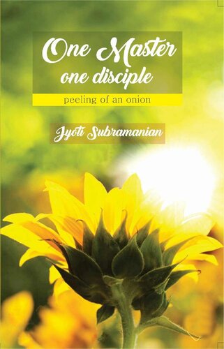 One Master one disciple: -peeling of an onion