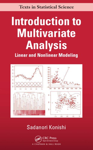 Introduction to multivariate analysis: linear and nonlinear modeling