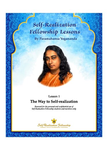 Self-Realization Fellowship Lessons