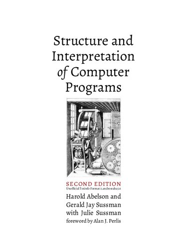 Structure and Interpretation of Computer Programs (Beautified version)