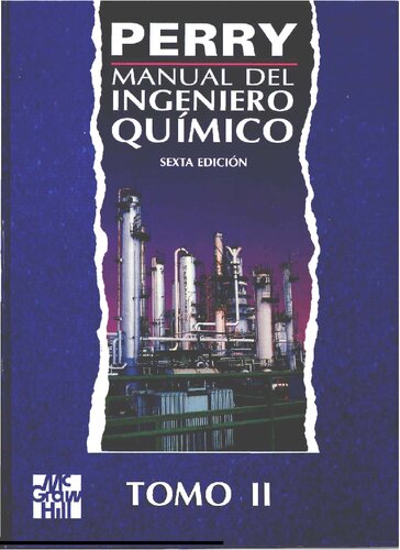 Perry manual del ingeniero químico.