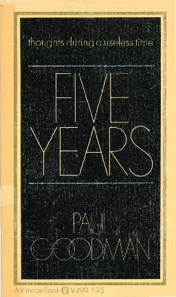 Five years : thoughts during a useless time.