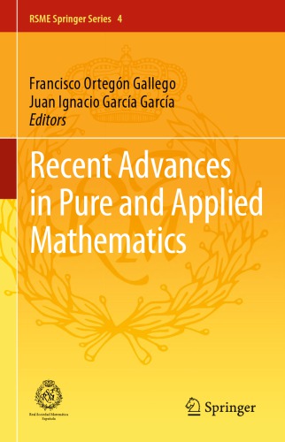 Recent advances in pure and applied mathematics