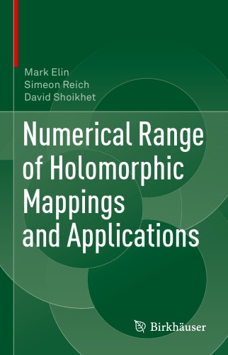Numerical range of holomorphic mappings and applications