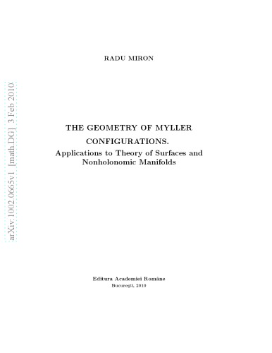 The geometry of Myller configurations