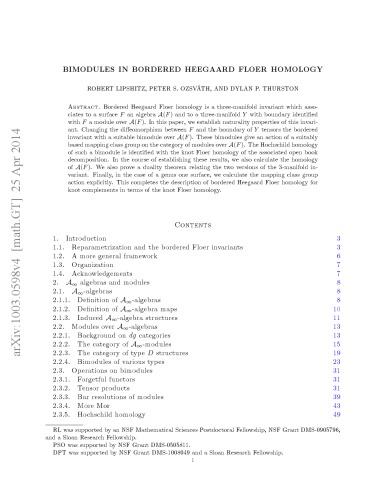 Bimodules in bordered Heegaard Floer homology