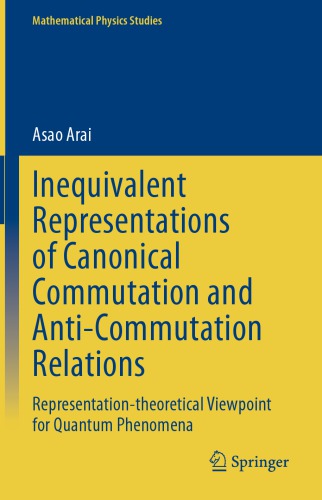 Inequivalent representations of canonical commutation and anti-commutation relations