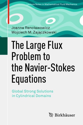 The large flux problem to the Navier-Stokes equations