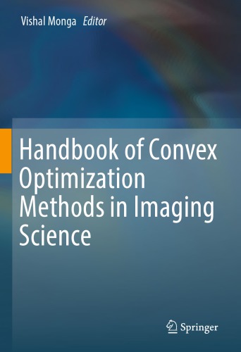 Handbook of convex optimization methods in imaging science