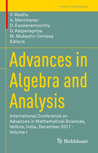 Advances in algebra and analysis. Vol.1 Int. conf. on advances in math