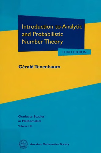 Introduction to analytic and probabilistic number theory